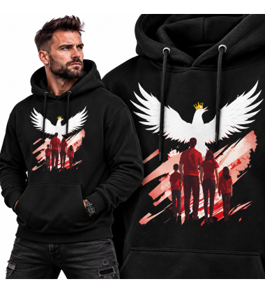 Bluza z kapturem Rodzina